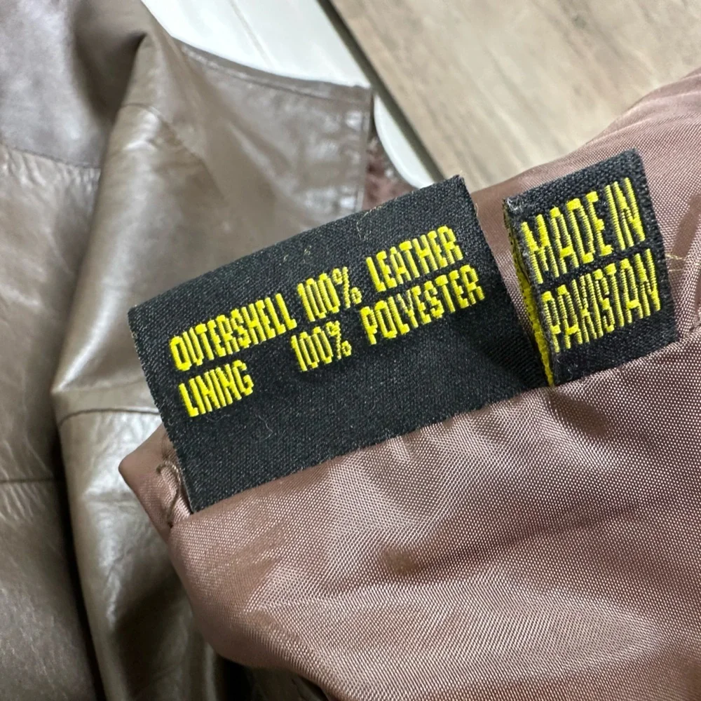 Scully Vintage Brown 100% Leather Vest Western Cowboy Country Men's - Size Large - Picture 6 of 7